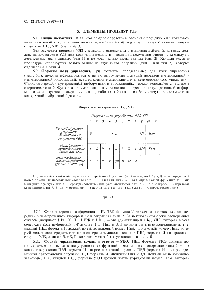 ГОСТ 28907-91 Системы обработки информации. Локальные вычислительные сети. Протокол и услуги уровня управления логическим звеном данных (фото 23 из 86)