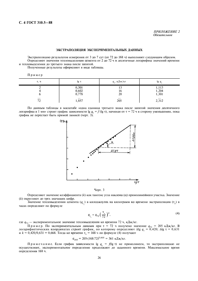 ГОСТ 310.5-88 Цементы. Метод определения тепловыделения (фото 4 из 6)