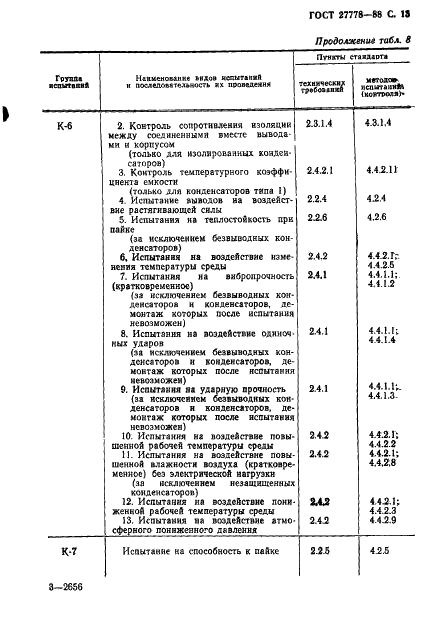 ГОСТ 27778-88 Конденсаторы постоянной емкости керамические. Общие технические условия (фото 14 из 57)