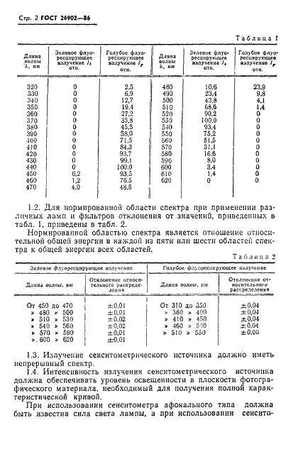 ГОСТ 26902-86 Пленки радиографические. Условия экспонирования (фото 4 из 6)