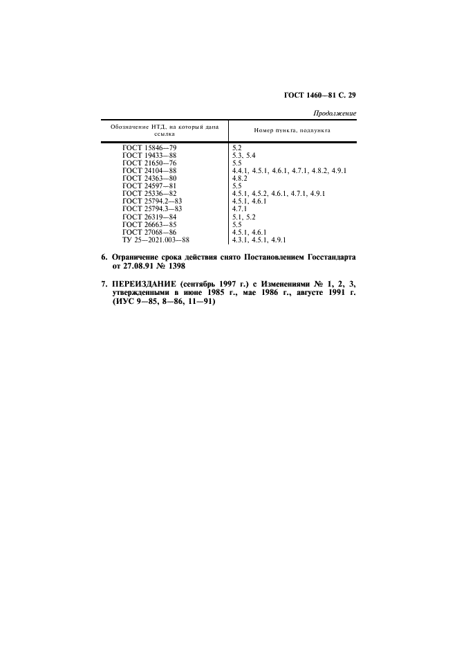ГОСТ 1460-81 Карбид кальция. Технические условия (фото 30 из 31)