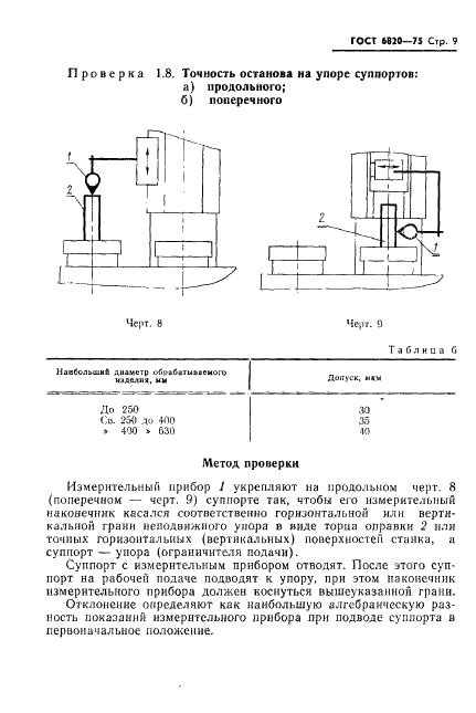 ГОСТ 6820-75 Станки токарные многошпиндельные вертикальные патронные полуавтоматические. Нормы точности и жесткости (фото 10 из 15)
