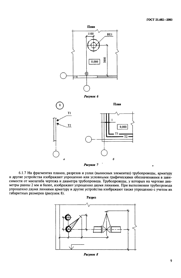 ГОСТ 21.602-2003 Система проектной документации для строительства. Правила выполнения рабочей документации отопления, вентиляции и кондиционирования (фото 12 из 38)