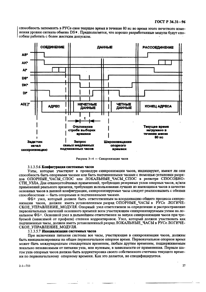 ГОСТ Р 34.31-96 Информационная технология. Микропроцессорные системы. Интерфейс Фьючебас +. Спецификации физического уровня (фото 34 из 197)