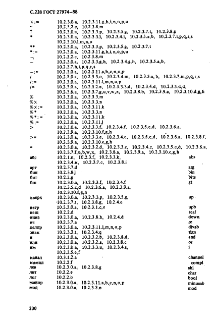 ГОСТ 27974-88 Язык программирования АЛГОЛ 68 (фото 231 из 245)