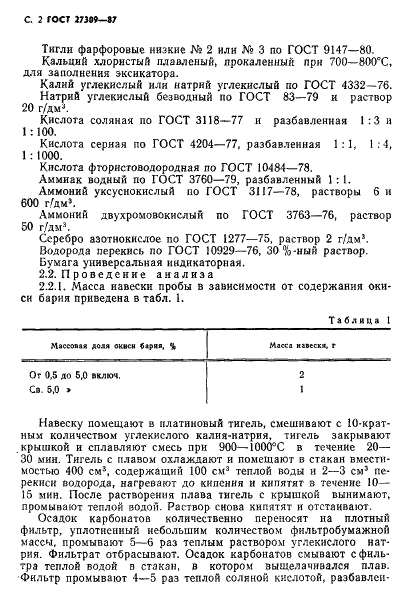 ГОСТ 27309-87 Руды марганцевые, концентраты и агломераты. Методы определения окиси бария (фото 3 из 13)