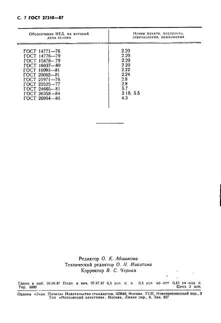 ГОСТ 27310-87 Комбайны картофелеуборочные. Общие технические условия (фото 8 из 8)