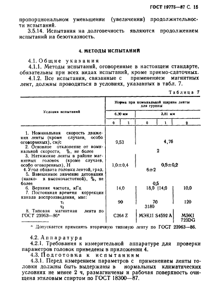 ГОСТ 19775-87 Головки магнитные для магнитофонов. Общие технические условия (фото 16 из 50)