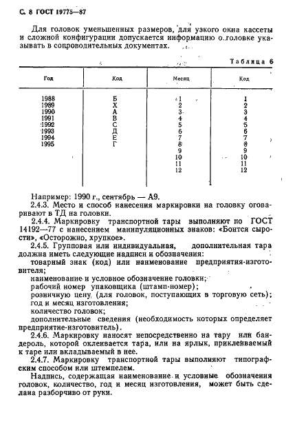 ГОСТ 19775-87 Головки магнитные для магнитофонов. Общие технические условия (фото 9 из 50)