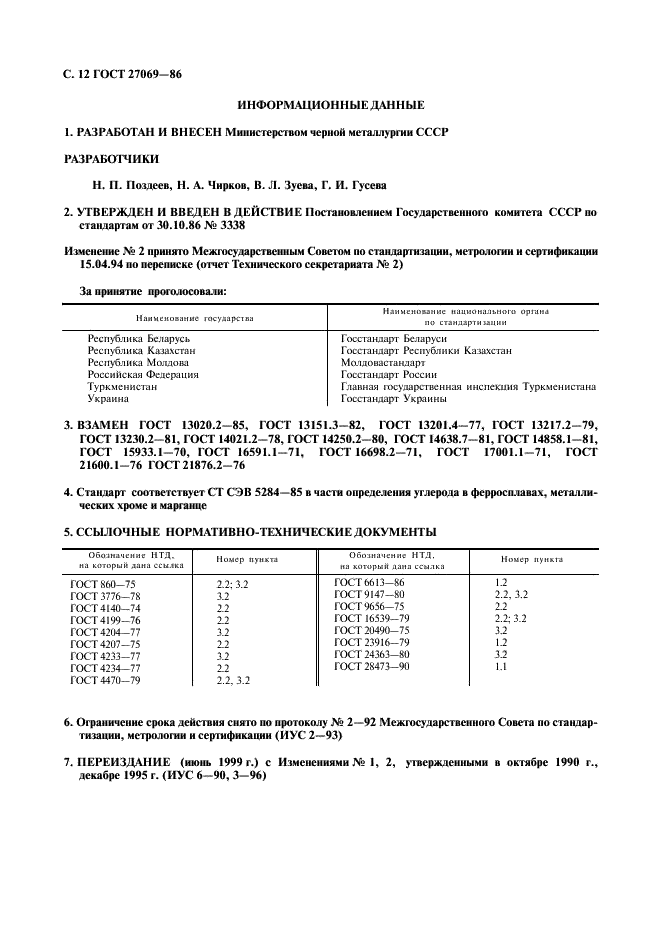ГОСТ 27069-86 Ферросплавы, хром и марганец металлические. Методы определения углерода (фото 13 из 14)