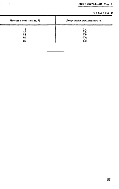 ГОСТ 26473.8-85 Сплавы и лигатуры на основе ванадия. Метод определения титана (фото 4 из 6)