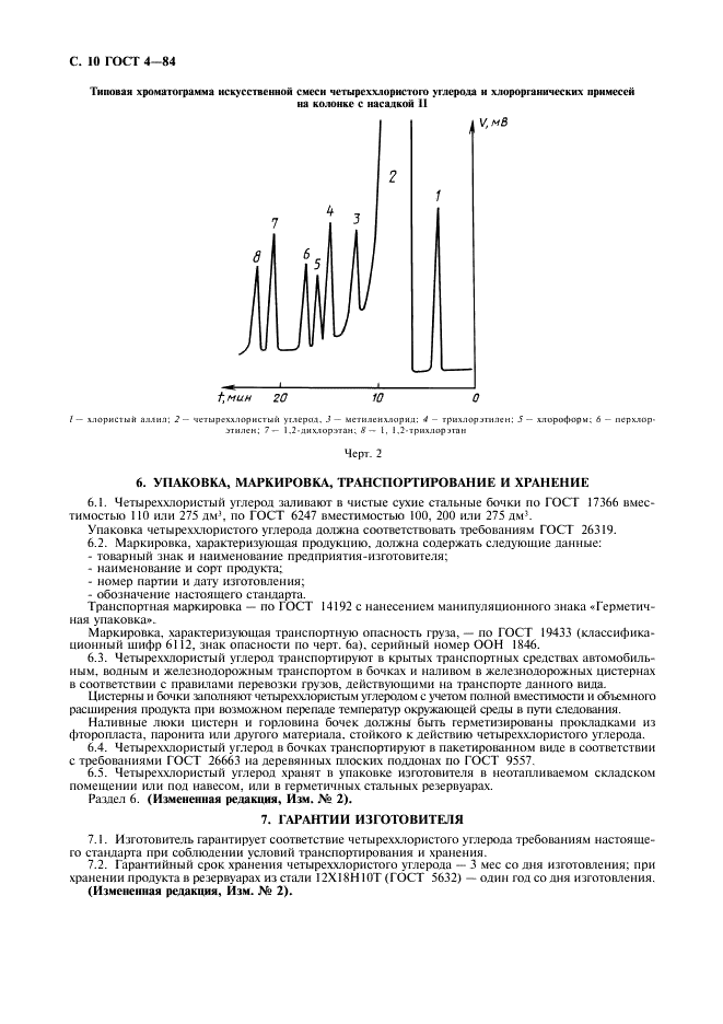 ГОСТ 4-84 Углерод четыреххлористый технический. Технические условия (фото 11 из 13)