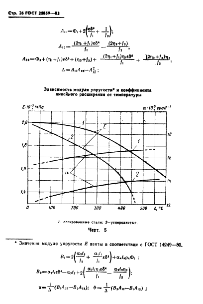 ГОСТ 25859-83 Сосуды и аппараты стальные. Нормы и методы расчета на прочность при малоцикловых нагрузках (фото 27 из 36)