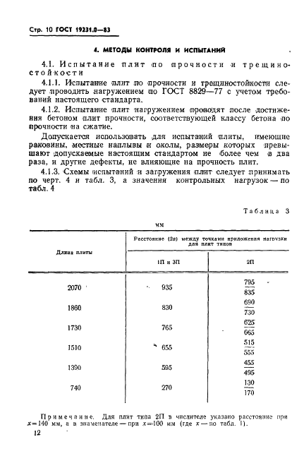 ГОСТ 19231.0-83 Плиты железобетонные для покрытий трамвайных путей. Технические условия (фото 12 из 16)