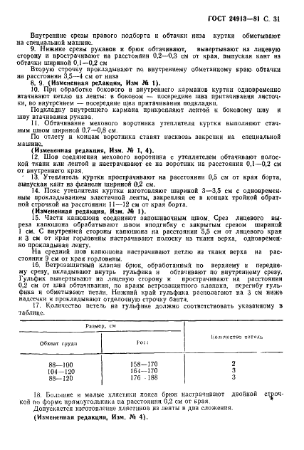 ГОСТ 24913-81 Костюм специальный утепленный для военнослужащих. Технические условия (фото 32 из 66)