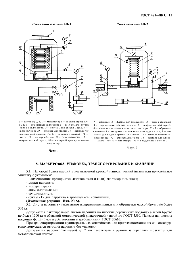 ГОСТ 481-80 Паронит и прокладки из него. Технические условия (фото 13 из 16)