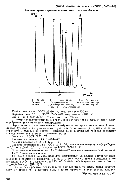ГОСТ 17445-80 Гексахлорбензол технический. Технические условия (фото 21 из 23)