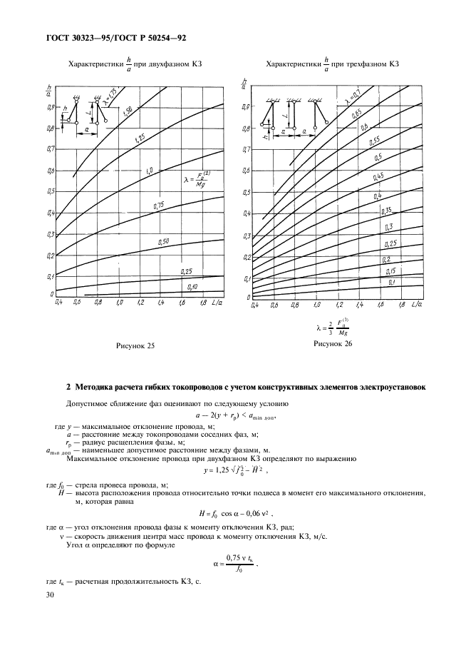 ГОСТ 30323-95 Короткие замыкания в электроустановках. Методы расчета электродинамического и термического действия тока короткого замыкания (фото 31 из 39)