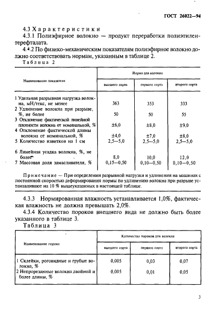 ГОСТ 26022-94 Волокно полиэфирное мехового типа. Технические условия (фото 6 из 11)