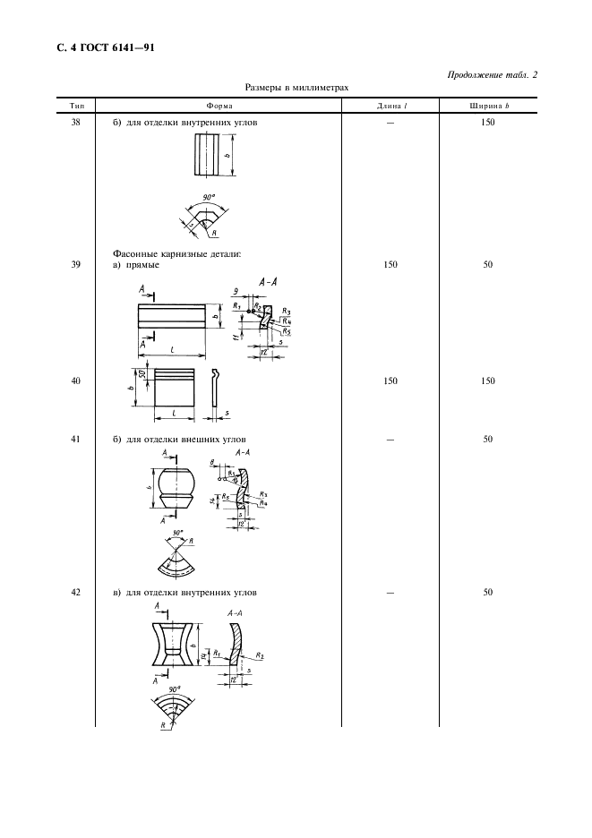 ГОСТ 6141-91 Плитки керамические глазурованные для внутренней облицовки стен. Технические условия (фото 5 из 14)