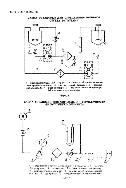 ГОСТ 14146-88 Фильтры очистки топлива дизелей. Общие технические условия (фото 14 из 18)