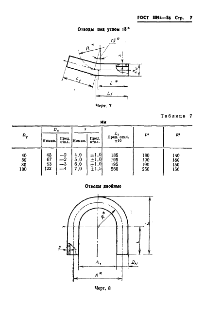 ГОСТ 8894-86 Трубы стеклянные и фасонные части к ним. Технические условия (фото 9 из 24)