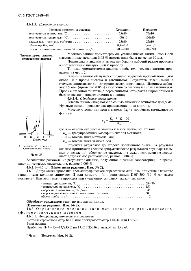 ГОСТ 2768-84 Ацетон технический. Технические условия (фото 7 из 15)