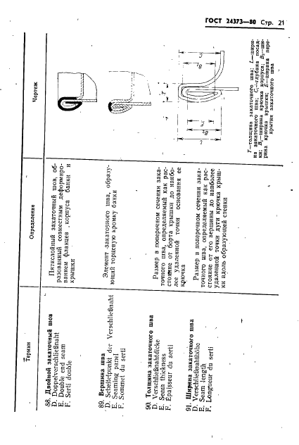 ГОСТ 24373-80 Производство металлических банок для консервов. Термины и определения (фото 23 из 58)