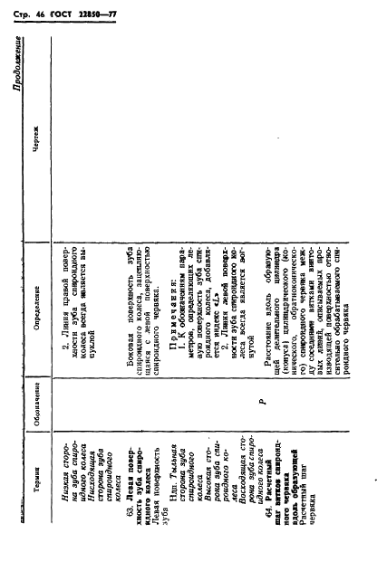 ГОСТ 22850-77 Передачи спироидные. Термины, определения и обозначения (фото 48 из 68)