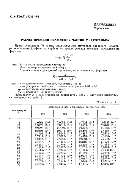 ГОСТ 19283-93 Микротальк. Методы определения дисперсионного состава (фото 8 из 10)