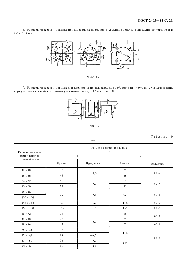 ГОСТ 2405-88 Манометры, вакуумметры, мановакуумметры, напоромеры, тягомеры и тягонапоромеры. Общие технические условия (фото 23 из 32)