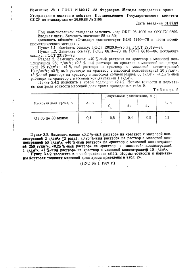 ГОСТ 21600.17-83 Феррохром. Методы определения хрома (фото 7 из 7)