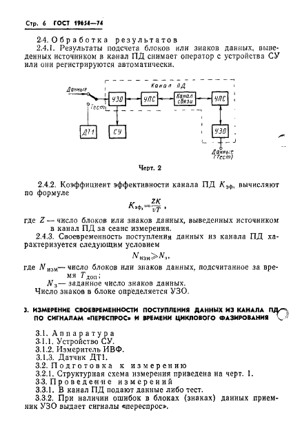 ГОСТ 19654-74 Каналы передачи данных. Методы измерений параметров (фото 9 из 26)