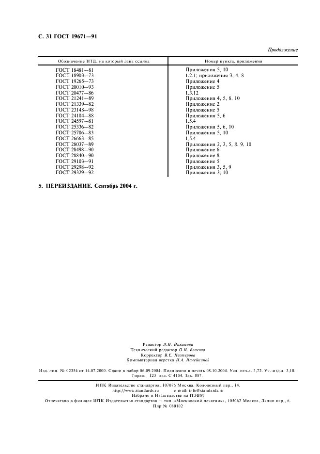 ГОСТ 19671-91 Проволока вольфрамовая для источников света. Технические условия (фото 32 из 32)