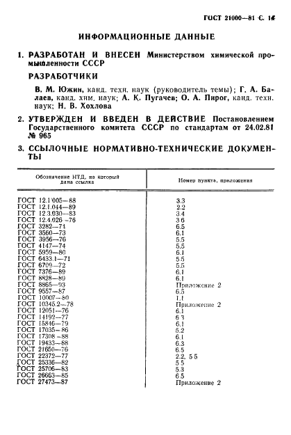 ГОСТ 21000-81 Листы фторопластовые неармированные и армированные фольгированные. Технические условия (фото 15 из 16)