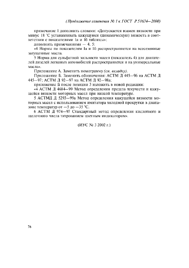 Изменение №1 к ГОСТ Р 51634-2000  (фото 3 из 3)