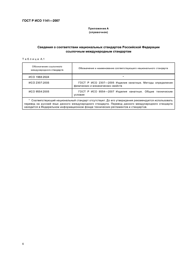ГОСТ Р ИСО 1141-2007 Изделия канатные из полиэфирных нитей 3-, 4- и 8-прядные. Общие технические условия (фото 9 из 11)