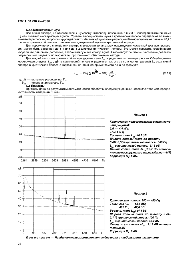 ГОСТ 31296.2-2006 Шум. Описание, измерение и оценка шума на местности. Часть 2. Определение уровней звукового давления (фото 28 из 35)