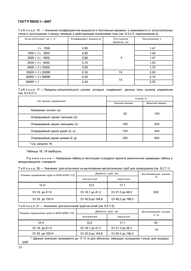 ГОСТ Р 50030.1-2007 Аппаратура распределения и управления низковольтная. Часть 1. Общие требования (фото 75 из 142)