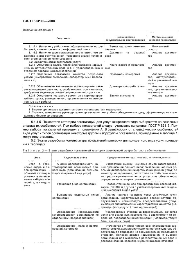 ГОСТ Р 53108-2008 Услуги бытовые. Классификация организаций (фото 11 из 19)