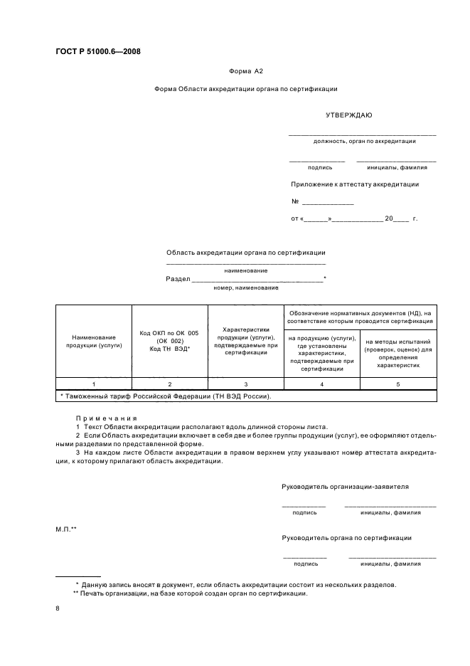 ГОСТ Р 51000.6-2008 Общие требования к аккредитации органов по сертификации продукции и услуг (фото 11 из 15)