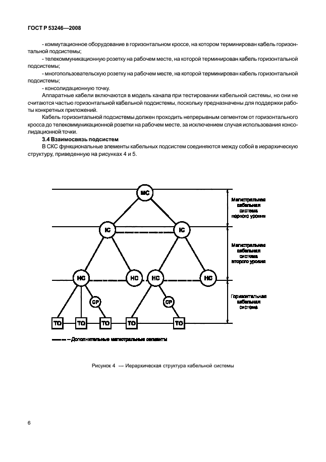 ГОСТ Р 53246-2008 Информационные технологии. Системы кабельные структурированные. Проектирование основных узлов системы. Общие требования (фото 11 из 77)