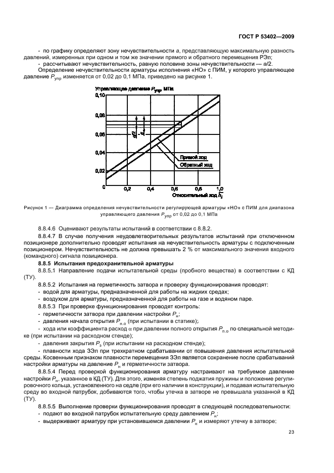 ГОСТ Р 53402-2009 Арматура трубопроводная. Методы контроля и испытаний (фото 27 из 58)