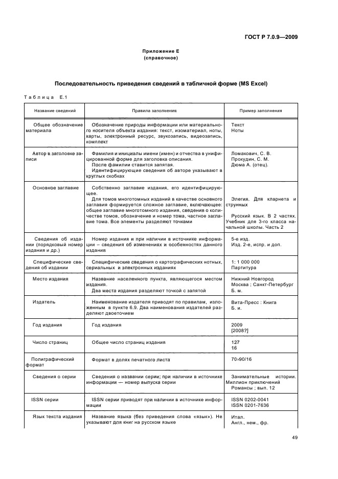 ГОСТ Р 7.0.9-2009 Система стандартов по информации, библиотечному и издательскому делу. Библиографическое обеспечение издательских и книготорговых процессов. Общие требования (фото 53 из 55)
