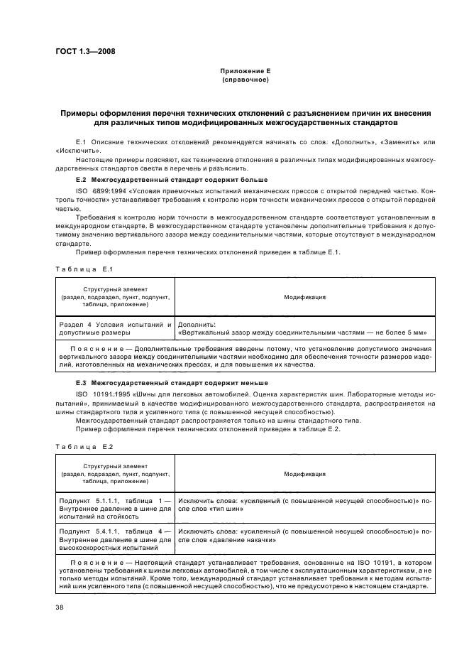 ГОСТ 1.3-2008 Межгосударственная система стандартизации. Правила и методы принятия международных и региональных стандартов в качестве межгосударственных стандартов (фото 44 из 54)