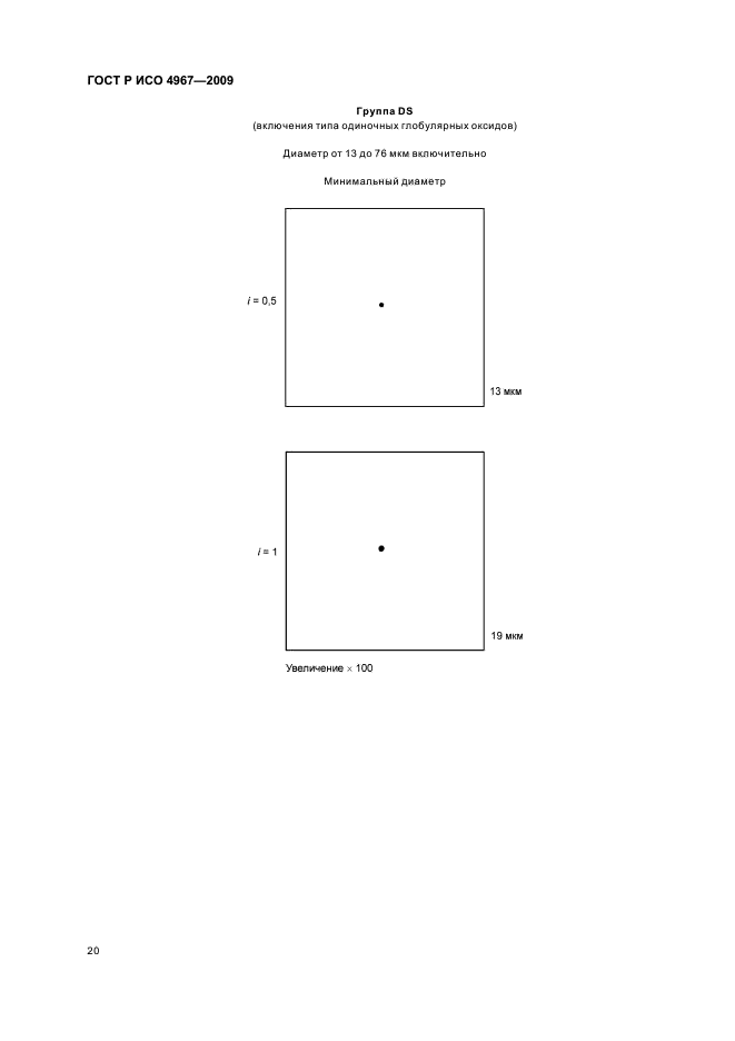 ГОСТ Р ИСО 4967-2009 Сталь. Определение содержания неметаллических включений. Металлографический метод с использованием эталонных шкал (фото 24 из 36)