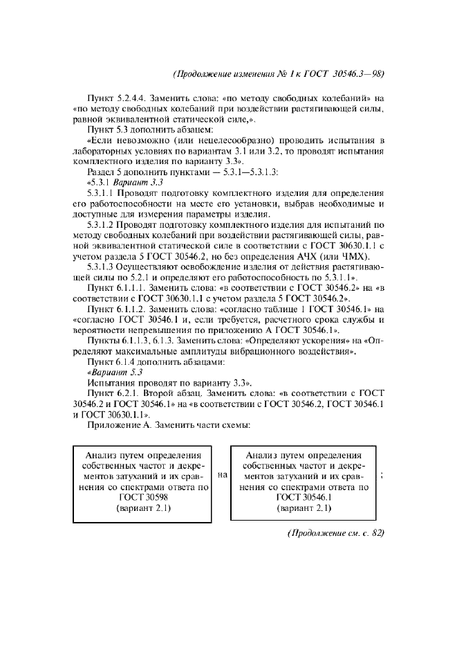 Изменение №1 к ГОСТ 30546.3-98  (фото 3 из 5)